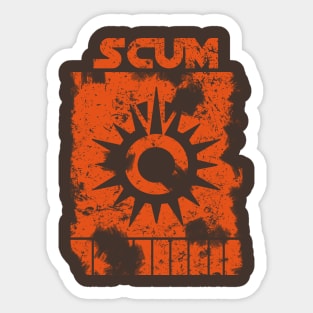 Scum Sticker